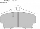 Porsche Boxster 987/981/955/982 REAR Performance Brake Pad 8370 thumbnail