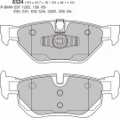 3 Saloon (E90) 318i 2007 > 2011 Rear Performance Brake Pads 8324 thumbnail