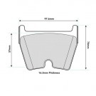 RS6 quattro PBS front Pads 8580 8 performance brake pads thumbnail
