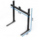 Treq Single Monitor Stand 75-100 thumbnail