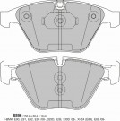 BMW 3 SERIES Touring (E91) 318i/318D/320I/320D Front Performance Brake Pads 8596 thumbnail