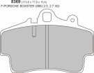 PORSCHE Boxster 987 2.7 Front Performance Brake Pads 8369 thumbnail