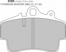 PORSCHE Boxster 986 2.5 Front Performance Brake Pads 8369 thumbnail