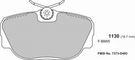 BMW Z1 1983-1988 Front Performance Brake Pads 1130