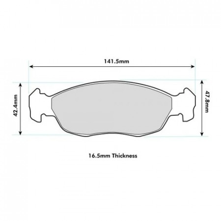 CITROEN SAXO Front Pads VTR VTS 1339