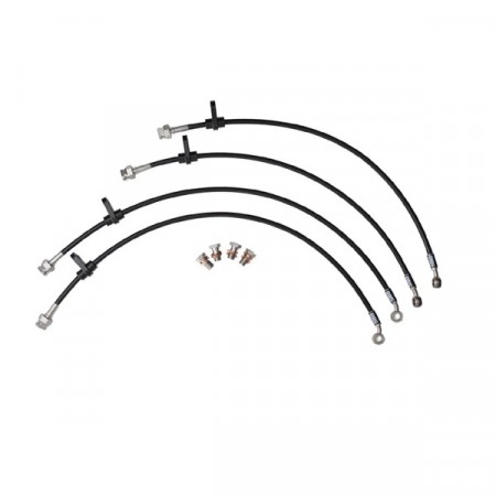 BMW E36 from 316i to 328i With ABS (specific model needed) Braided Brake Lines