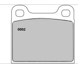 Hyundai I30 TCR Rear Performance Brake Pads 0002