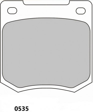 Audi RS3 LMS TCR Rear Performance Brake Pads 0535