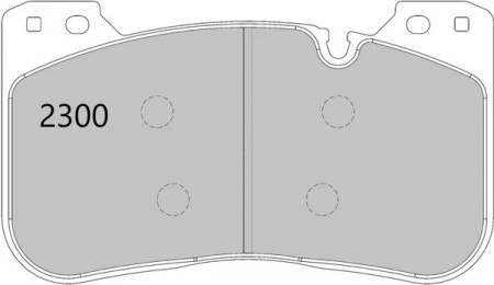 BMW G82 M4 Front Performance Brake Pads 2300 only for 395mm disc cars