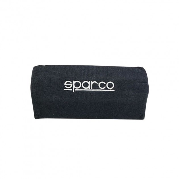 Oreiller Lumbar Noir Sparco - Support Lombaire Universel Pour Siège Auto Ou Bureau